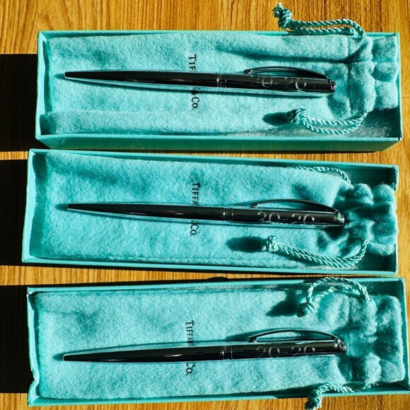 ✨ Tiffany & Co. Chrome Ballpoint Pen – “20·20” Limited Edition – Made in Germany - Picture 5 of 11